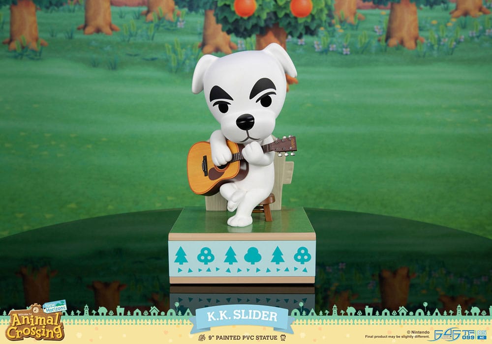 PREORDINE 09/2025 Animal Crossing: New Horizons Statue K.K. Slider 22 cm (PREORDINE NON CANCELLABILE)