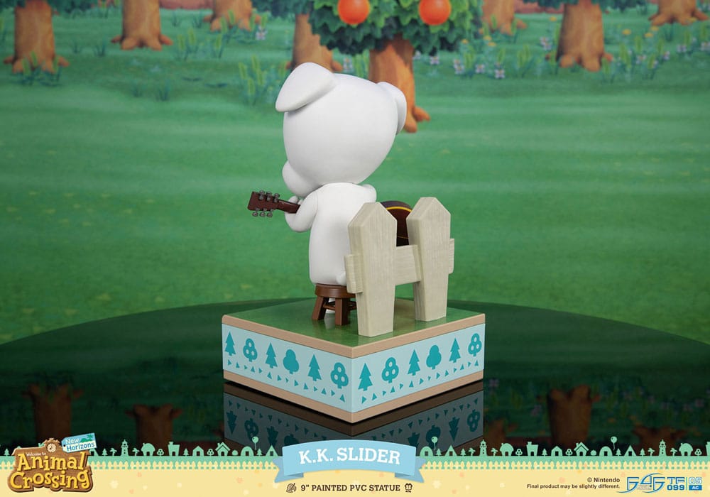 PREORDINE 09/2025 Animal Crossing: New Horizons Statue K.K. Slider 22 cm (PREORDINE NON CANCELLABILE)