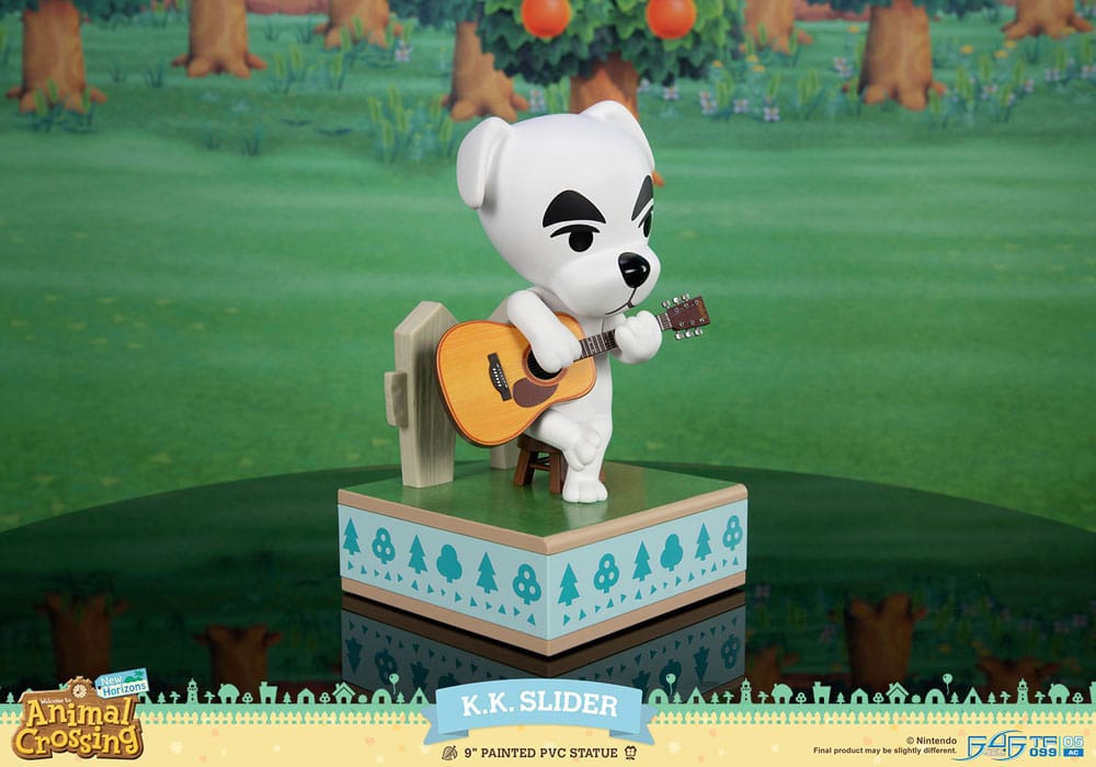 PREORDINE 09/2025 Animal Crossing: New Horizons Statue K.K. Slider 22 cm (PREORDINE NON CANCELLABILE)