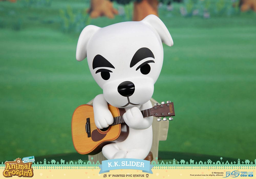 PREORDINE 09/2025 Animal Crossing: New Horizons Statue K.K. Slider 22 cm (PREORDINE NON CANCELLABILE)