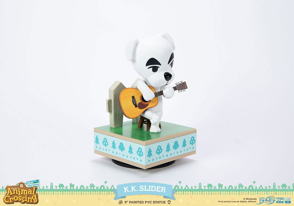 PREORDINE 09/2025 Animal Crossing: New Horizons Statue K.K. Slider 22 cm (PREORDINE NON CANCELLABILE)