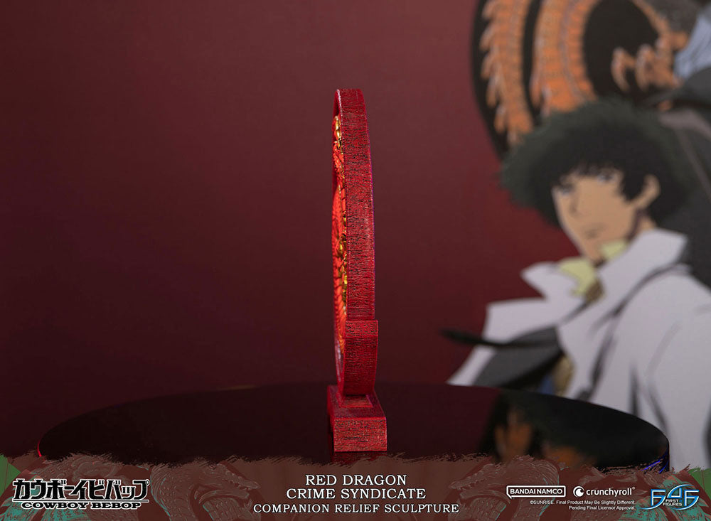 PREORDINE ESAURITO Cowboy Bebop Sculpture Red Dragon Crime Syndicate Companion Relief 35 cm