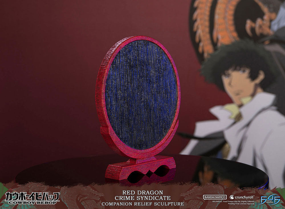 PREORDINE ESAURITO Cowboy Bebop Sculpture Red Dragon Crime Syndicate Companion Relief 35 cm