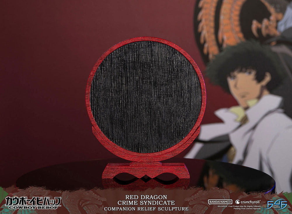 PREORDINE ESAURITO Cowboy Bebop Sculpture Red Dragon Crime Syndicate Companion Relief 35 cm