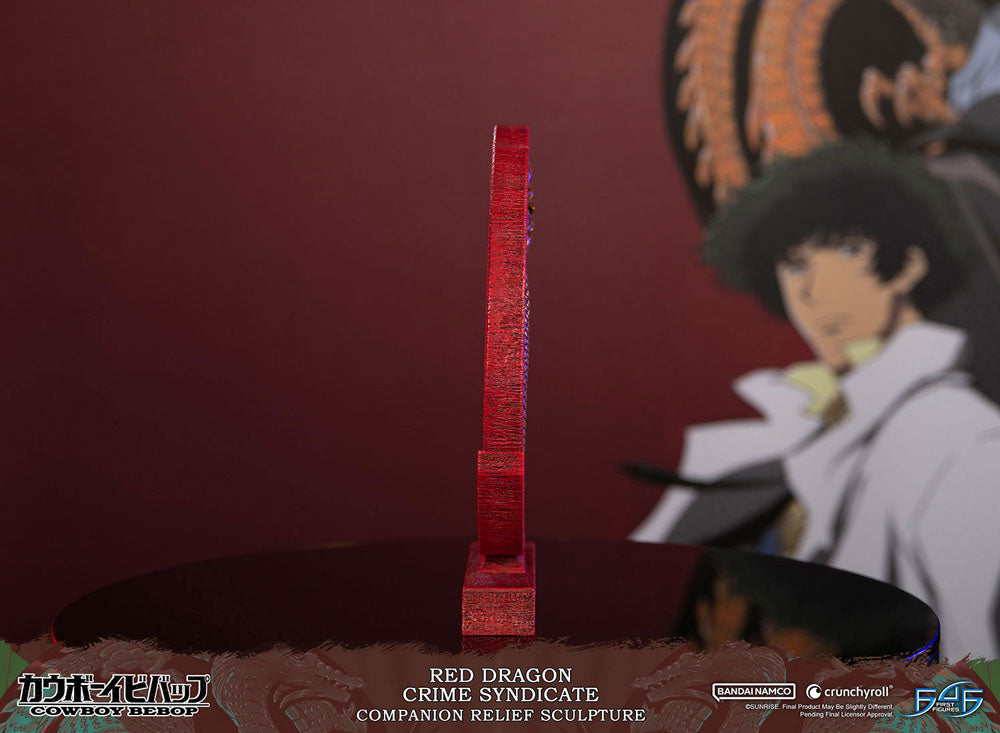 PREORDINE ESAURITO Cowboy Bebop Sculpture Red Dragon Crime Syndicate Companion Relief 35 cm