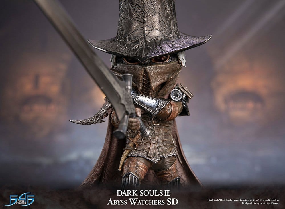 PREORDINE+ 06/2027 (PREORDINE NON CANCELLABILE) Dark Souls III Resin Statue The Abyss Watchers SD 26 cm