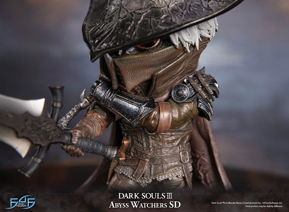 PREORDINE+ 06/2027 (PREORDINE NON CANCELLABILE) Dark Souls III Resin Statue The Abyss Watchers SD 26 cm