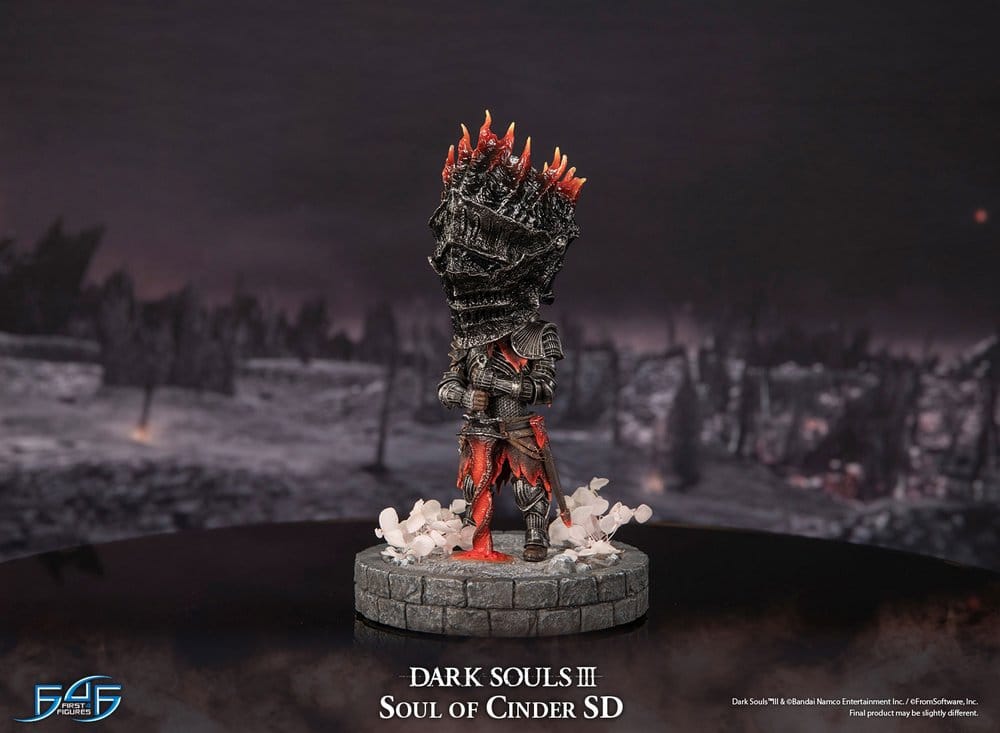 PREORDINE+ 12/2027 Dark Souls III Resin Statue Soul of Cinder SD 22 cm