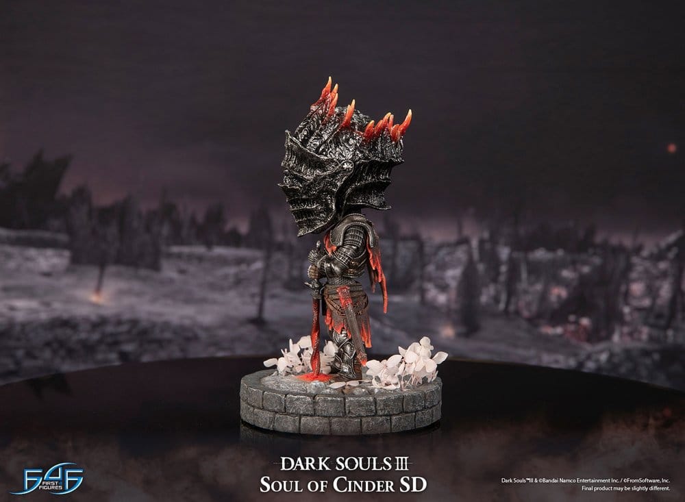 PREORDINE+ 12/2027 Dark Souls III Resin Statue Soul of Cinder SD 22 cm
