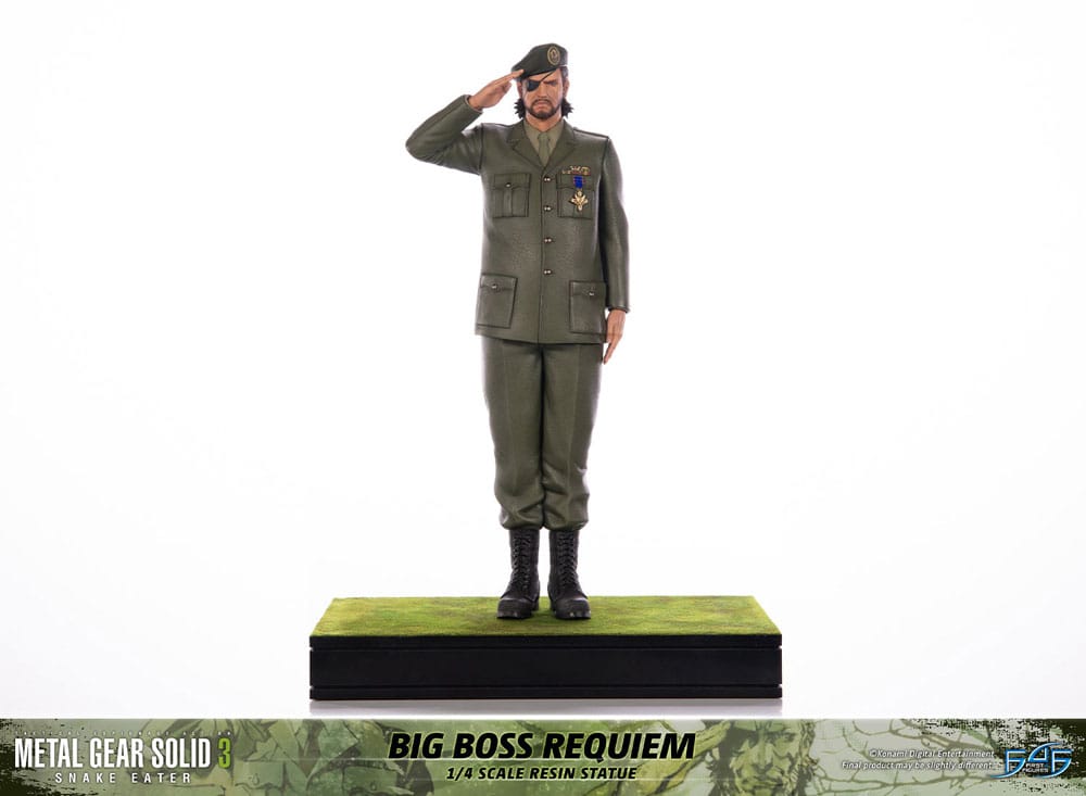 PREORDINE CHIUSO 12/2025 Metal Gear Solid 3: Snake Eater Statue 1/4 Big Boss Requiem 55 cm (PREORDINE NON CANCELLABILE)