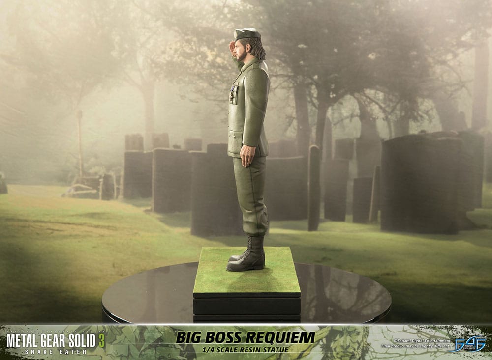 PREORDINE CHIUSO 12/2025 Metal Gear Solid 3: Snake Eater Statue 1/4 Big Boss Requiem 55 cm (PREORDINE NON CANCELLABILE)