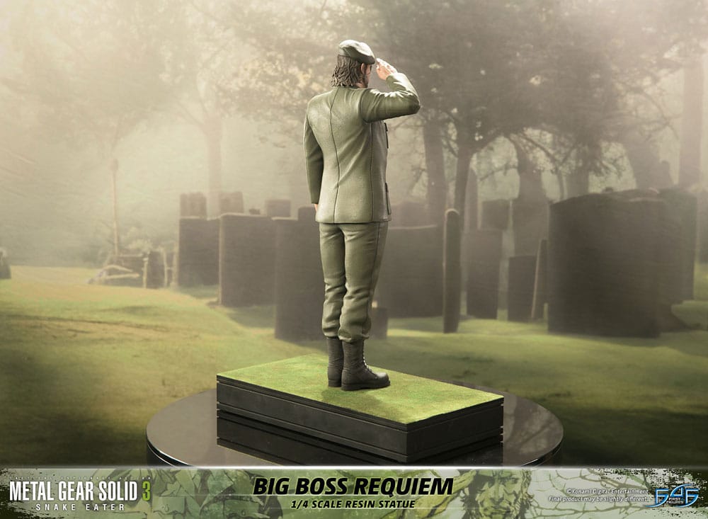 PREORDINE CHIUSO 12/2025 Metal Gear Solid 3: Snake Eater Statue 1/4 Big Boss Requiem 55 cm (PREORDINE NON CANCELLABILE)