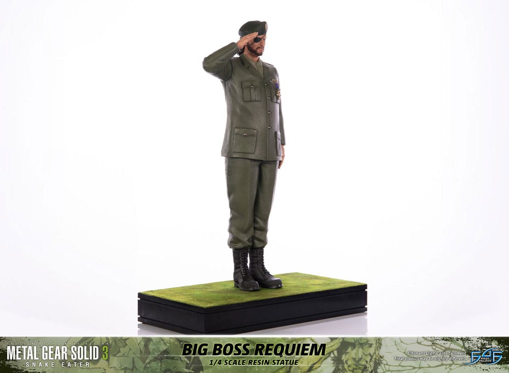 PREORDINE CHIUSO 12/2025 Metal Gear Solid 3: Snake Eater Statue 1/4 Big Boss Requiem 55 cm (PREORDINE NON CANCELLABILE)