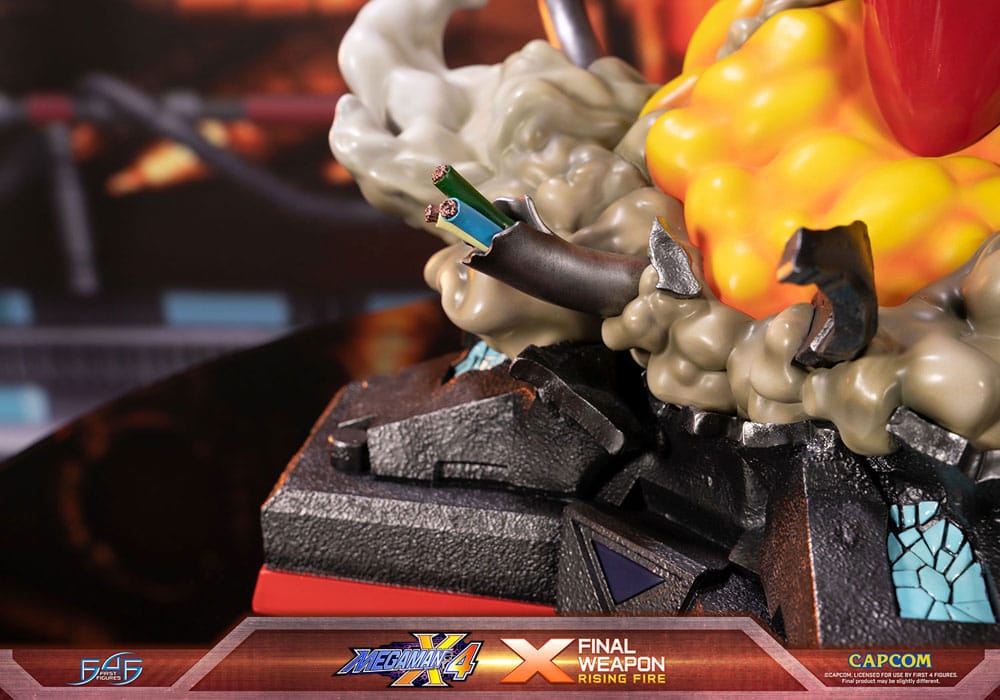 PREORDINE ESAURITO  Mega Man X4 Statue X Finale Weapon Rising Fire 45 cm