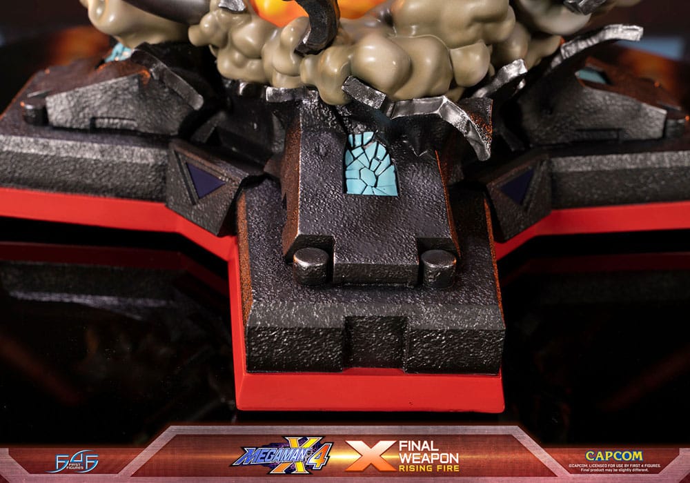 PREORDINE ESAURITO  Mega Man X4 Statue X Finale Weapon Rising Fire 45 cm