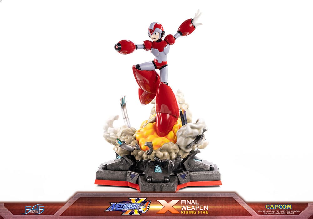 PREORDINE ESAURITO  Mega Man X4 Statue X Finale Weapon Rising Fire 45 cm