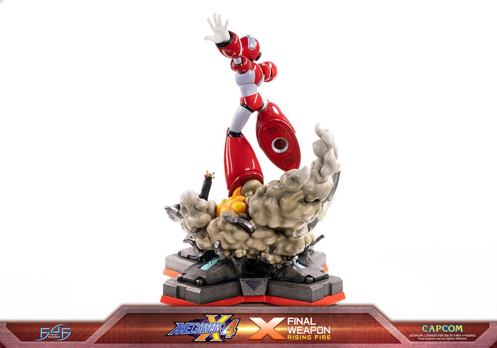 PREORDINE ESAURITO  Mega Man X4 Statue X Finale Weapon Rising Fire 45 cm