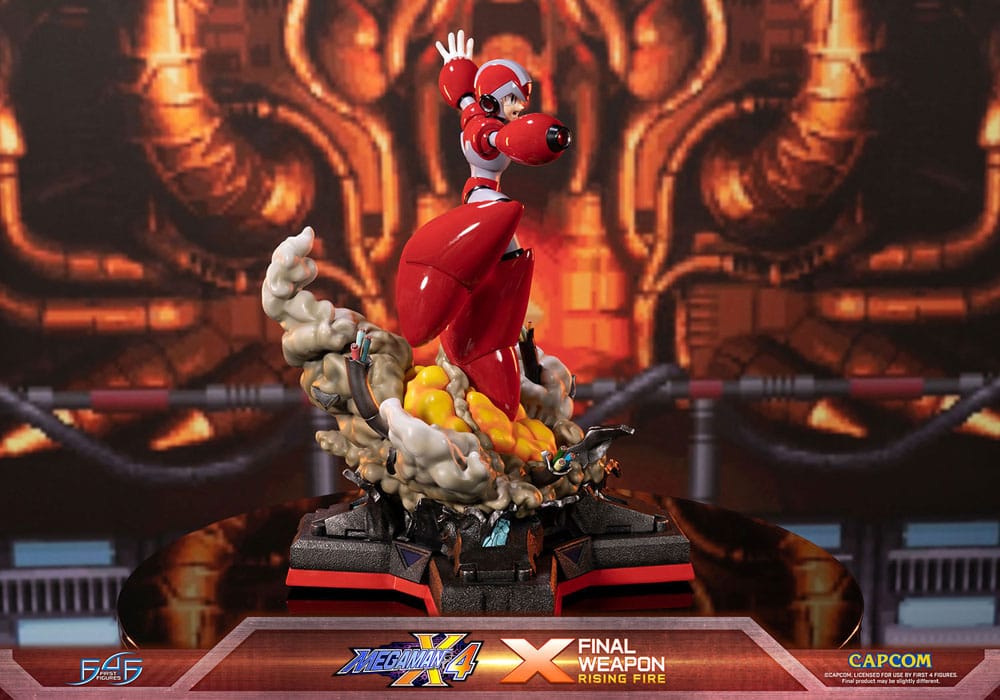 PREORDINE ESAURITO  Mega Man X4 Statue X Finale Weapon Rising Fire 45 cm