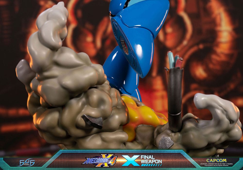 PREORDINE ESAURITO Mega Man X4 Statue X Finale Weapon 45 cm