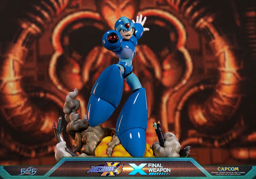 PREORDINE ESAURITO Mega Man X4 Statue X Finale Weapon 45 cm