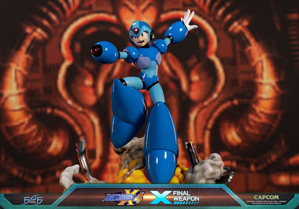PREORDINE ESAURITO Mega Man X4 Statue X Finale Weapon 45 cm