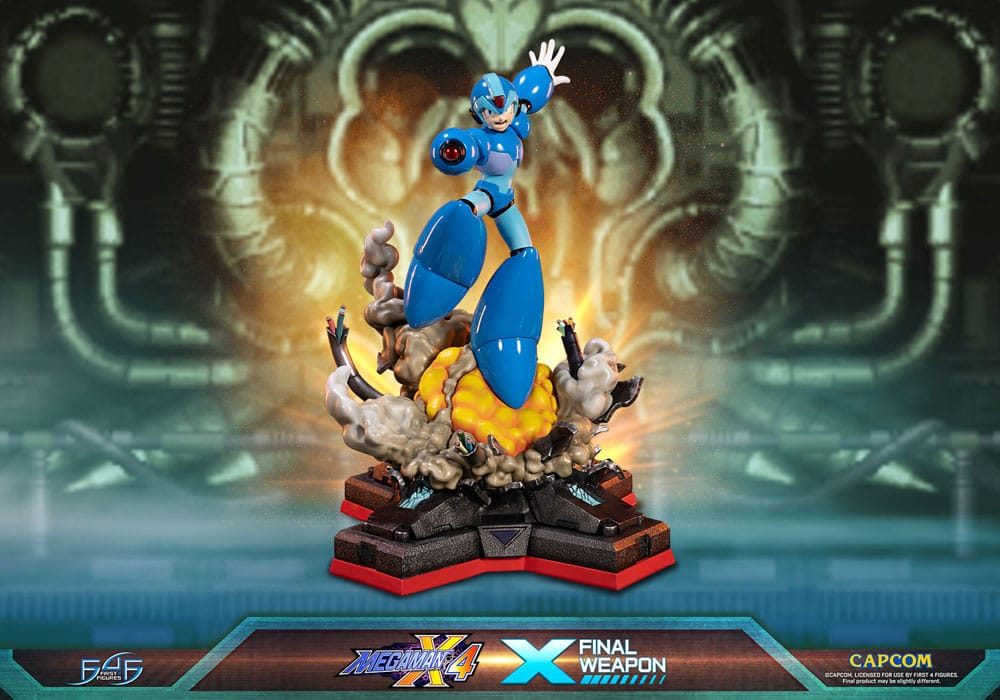 PREORDINE ESAURITO Mega Man X4 Statue X Finale Weapon 45 cm