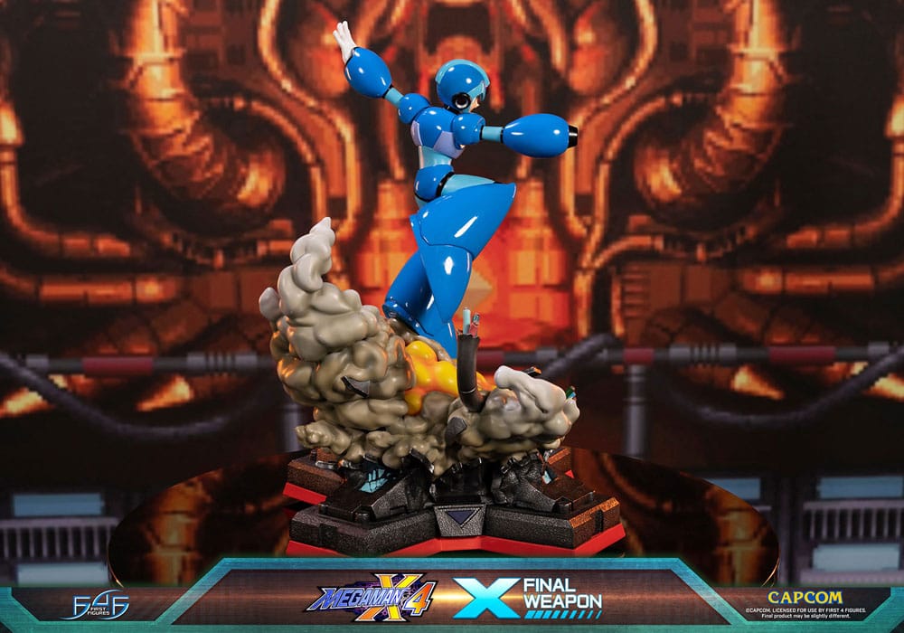 PREORDINE ESAURITO Mega Man X4 Statue X Finale Weapon 45 cm