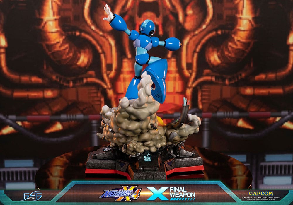 PREORDINE ESAURITO Mega Man X4 Statue X Finale Weapon 45 cm