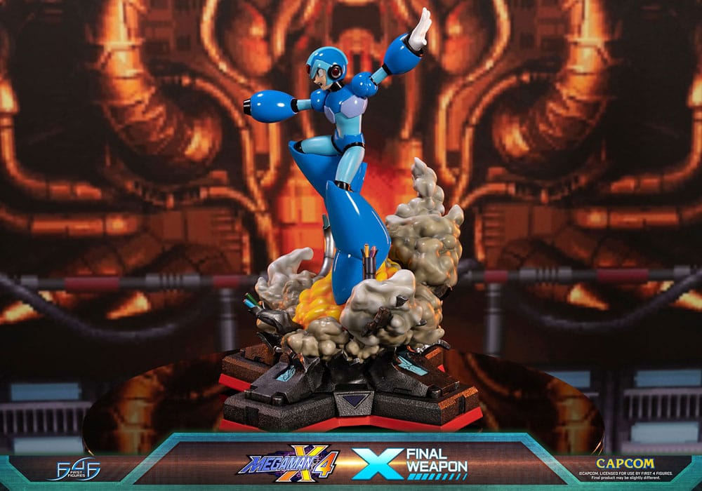 PREORDINE ESAURITO Mega Man X4 Statue X Finale Weapon 45 cm