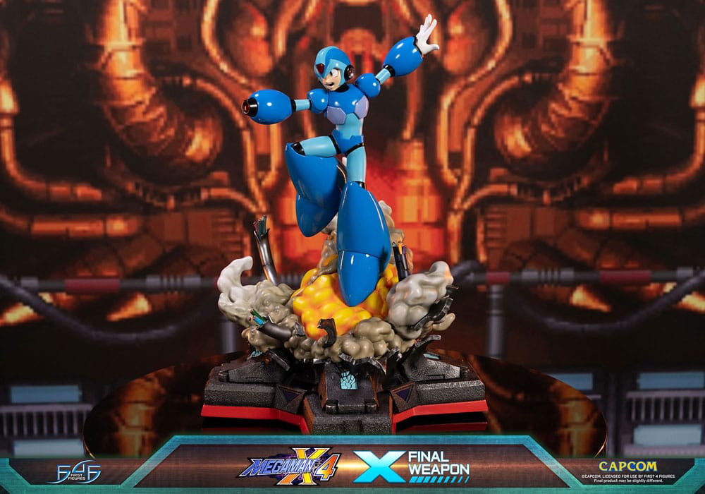 PREORDINE ESAURITO Mega Man X4 Statue X Finale Weapon 45 cm
