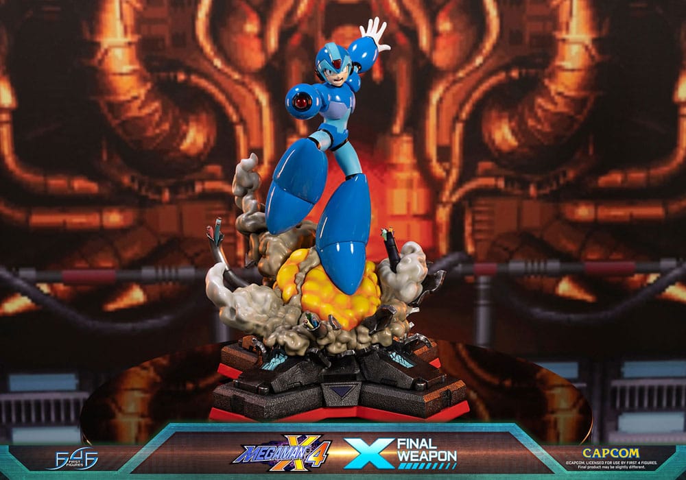 PREORDINE ESAURITO Mega Man X4 Statue X Finale Weapon 45 cm