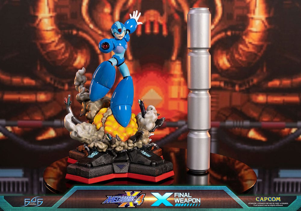 PREORDINE ESAURITO Mega Man X4 Statue X Finale Weapon 45 cm