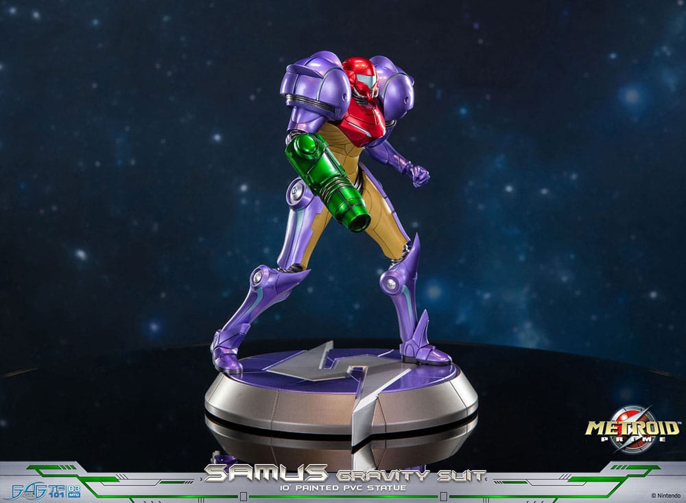 🧪 LAB | SU ORDINAZIONE Metroid Prime PVC Statue Samus Gravity Suit Standard Edition 25 cm