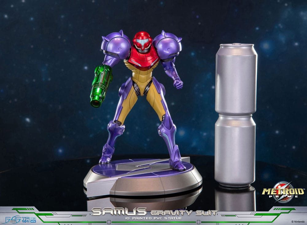 🧪 LAB | SU ORDINAZIONE Metroid Prime PVC Statue Samus Gravity Suit Standard Edition 25 cm