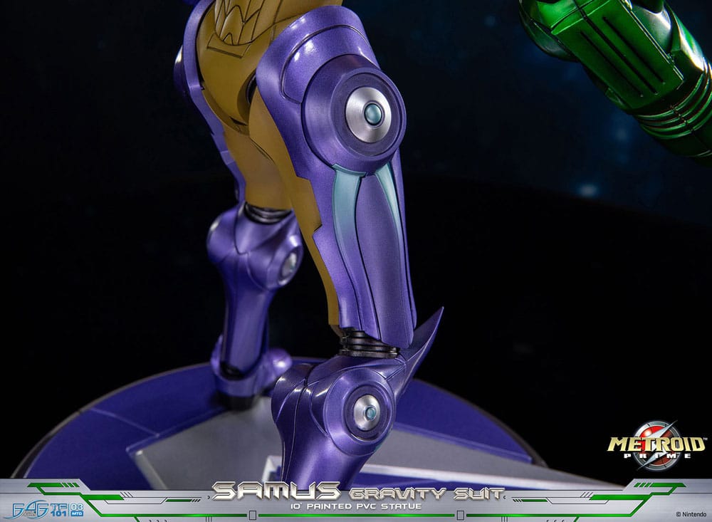 🧪 LAB | SU ORDINAZIONE Metroid Prime PVC Statue Samus Gravity Suit Standard Edition 25 cm