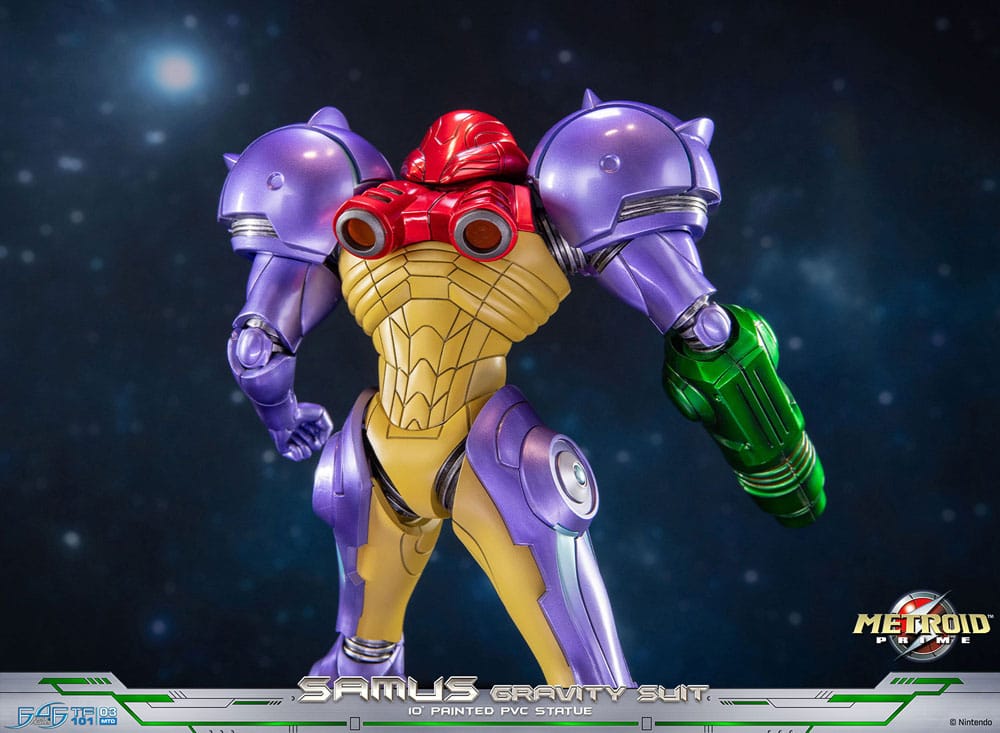 🧪 LAB | SU ORDINAZIONE Metroid Prime PVC Statue Samus Gravity Suit Standard Edition 25 cm