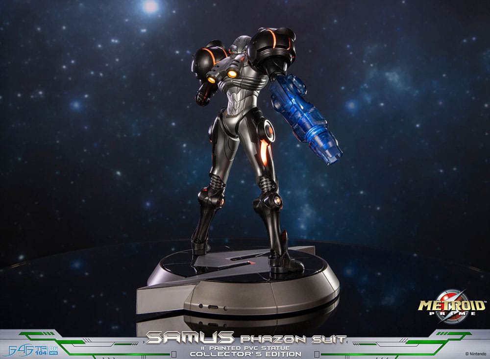 🧪 LAB | SU ORDINAZIONE Metroid Prime PVC Statue Samus Phazon Suit Collector´s Edition 28 cm