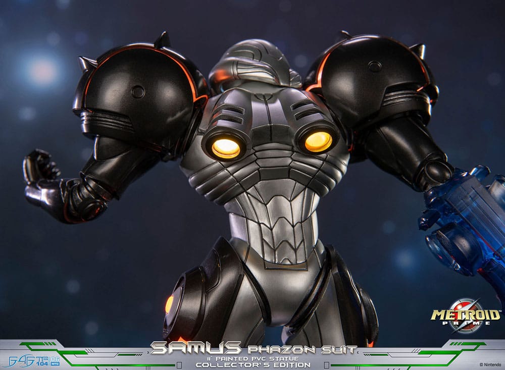 🧪 LAB | SU ORDINAZIONE Metroid Prime PVC Statue Samus Phazon Suit Collector´s Edition 28 cm