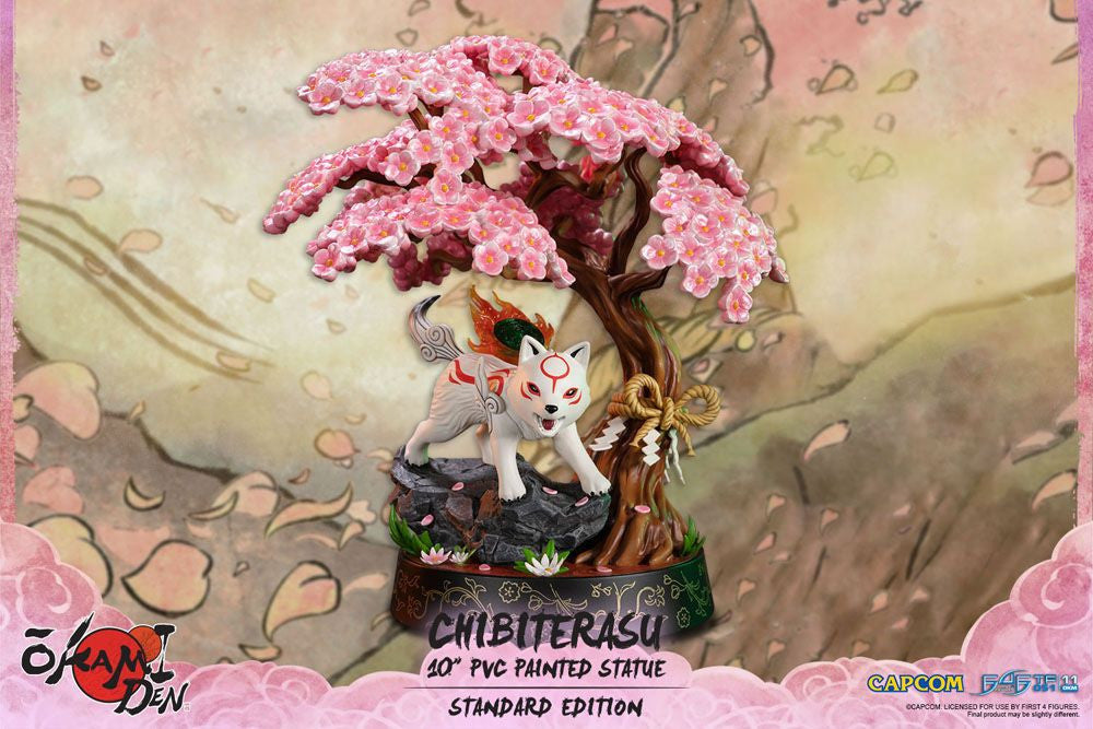 IN STOCK Okamiden PVC Statue Chibiterasu 24 cm