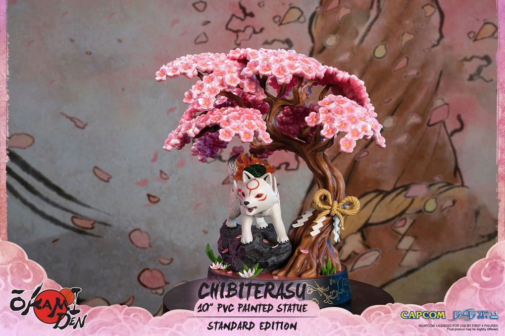 IN STOCK Okamiden PVC Statue Chibiterasu 24 cm