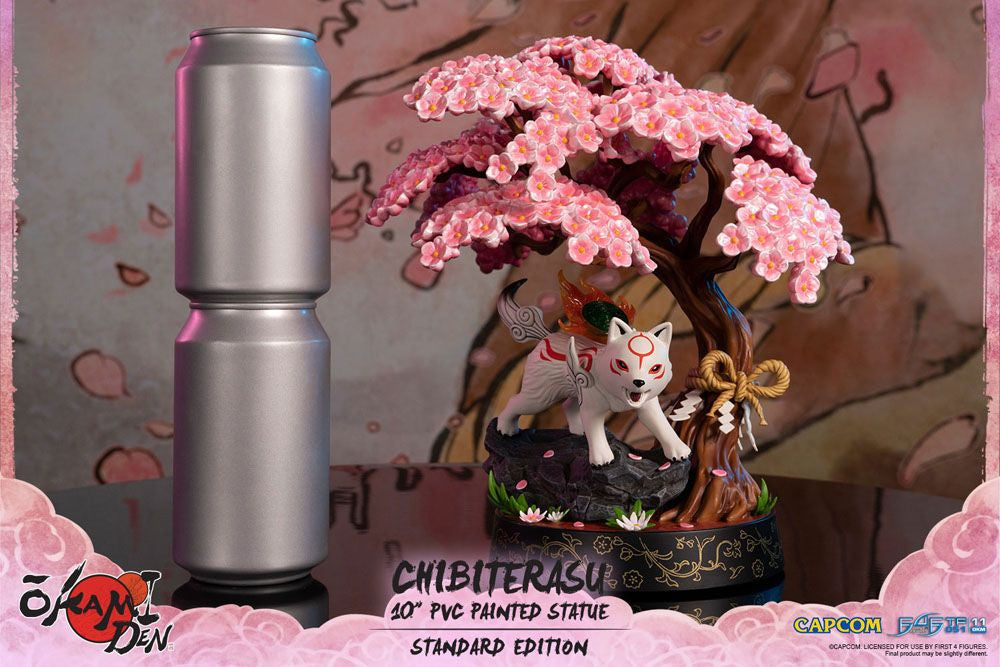 IN STOCK Okamiden PVC Statue Chibiterasu 24 cm