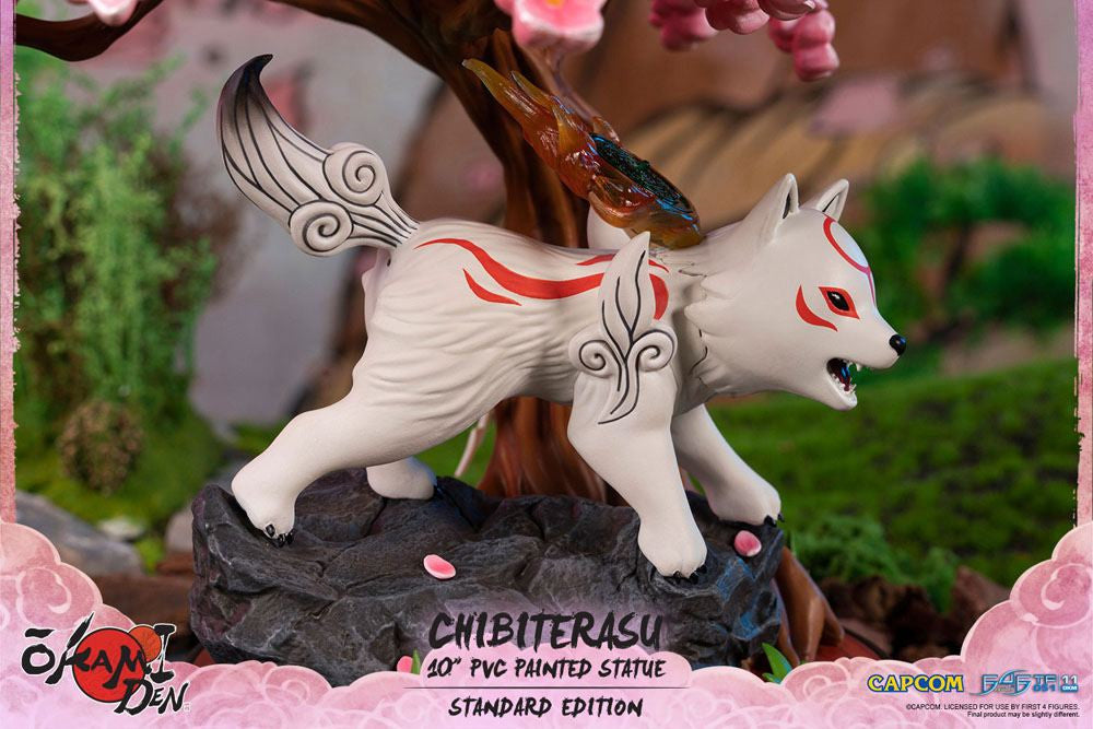IN STOCK Okamiden PVC Statue Chibiterasu 24 cm