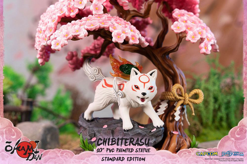 IN STOCK Okamiden PVC Statue Chibiterasu 24 cm