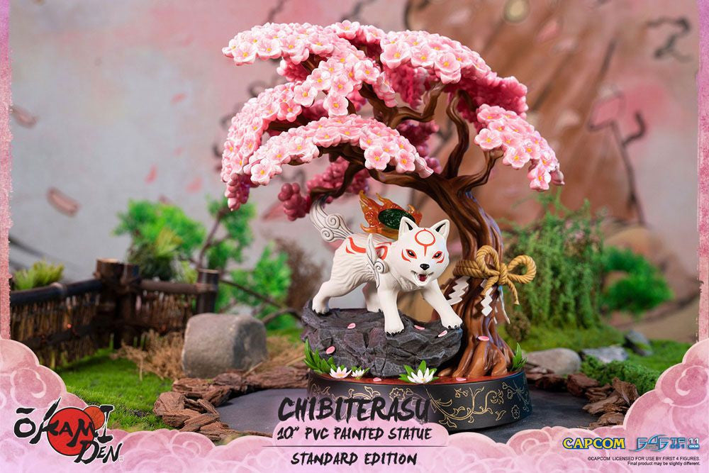 IN STOCK Okamiden PVC Statue Chibiterasu 24 cm