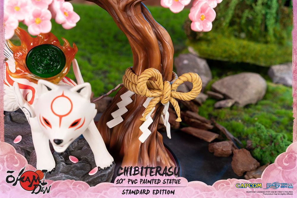 IN STOCK Okamiden PVC Statue Chibiterasu 24 cm