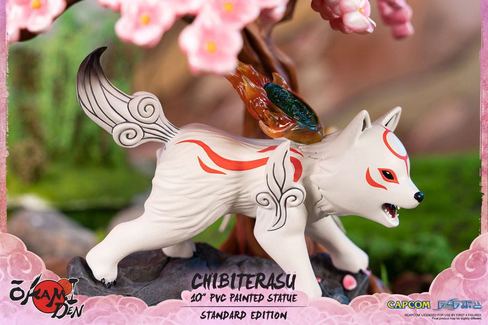 IN STOCK Okamiden PVC Statue Chibiterasu 24 cm