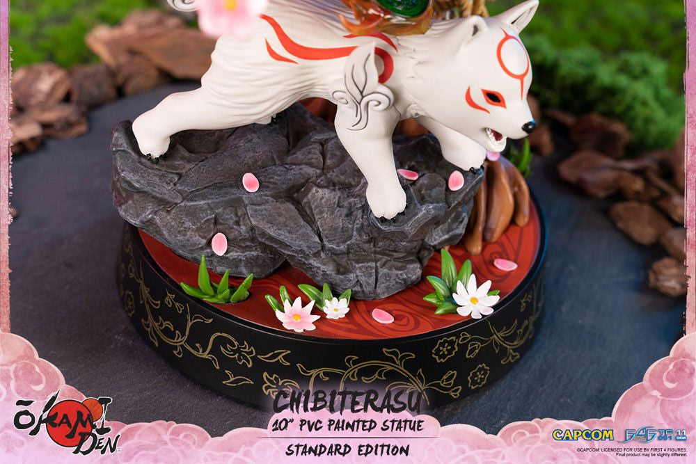 IN STOCK Okamiden PVC Statue Chibiterasu 24 cm