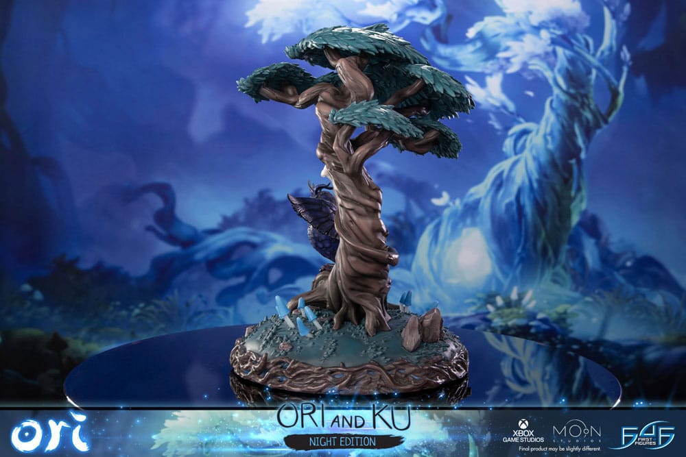 PREORDINE 06/2026 Ori and the Will of the Wisps Statue Ori and Ku Night Ver. 38 cm  (PREORDINE NON CANCELLABILE)