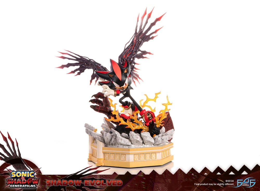 PREORDINE 07/2026 Sonic X Shadow Generations Statue Shadow Evolved 58 cm (PREORDINE NON CANCELLABILE)