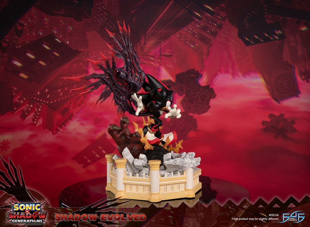 PREORDINE 07/2026 Sonic X Shadow Generations Statue Shadow Evolved 58 cm (PREORDINE NON CANCELLABILE)